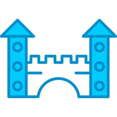 Oyuncak Kalesi Web Kullanımı için Basit Vektör Simgesi