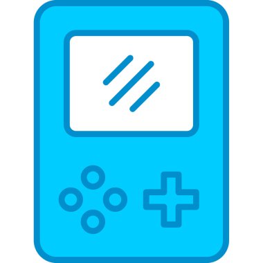 Web kullanımı için Video Konsolu Basit Vektör Simgesi