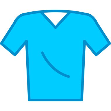 Web kullanımı için T-Shirt Basit Vektör Simgesi