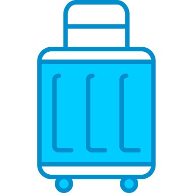 Web kullanımı için Valizler Basit Vektör Simgesi