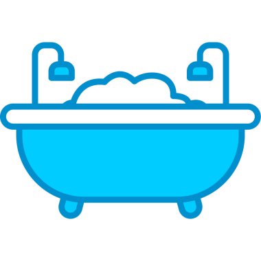 Web kullanımı için Basit Banyo Vektörü Simgesi