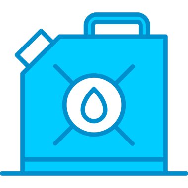 Web kullanımı için Biyoyakıt Basit Vektör Simgesi