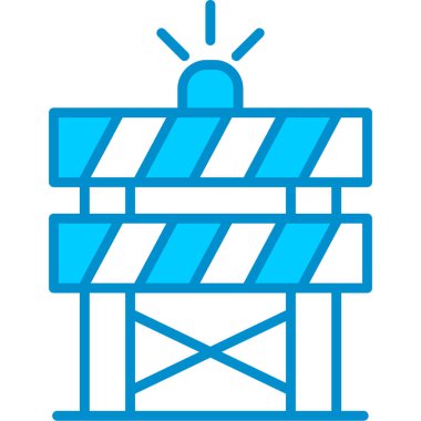 Web kullanımı için Bariyer Basit Vektör Simgesi