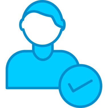 Web kullanımı için Basit Vektör Simgesini Kabul Et