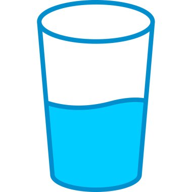 Web kullanımı için Basit Su Vektör Simgesi