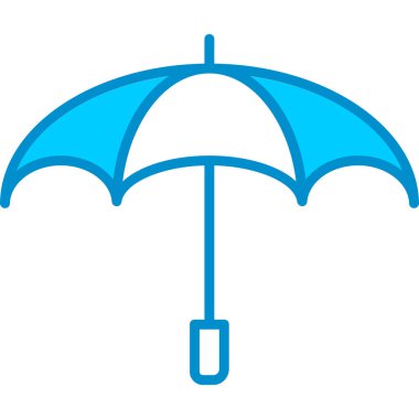 Web kullanımı için Şemsiye Basit Vektör Simgesi