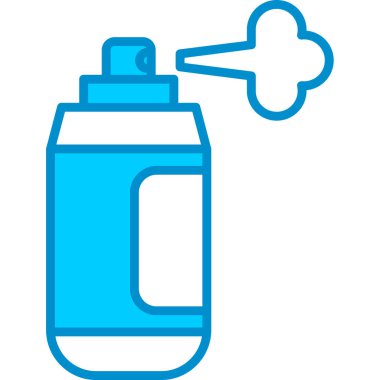 Web kullanımı için Sprey Boyası Basit Vektör Simgesi