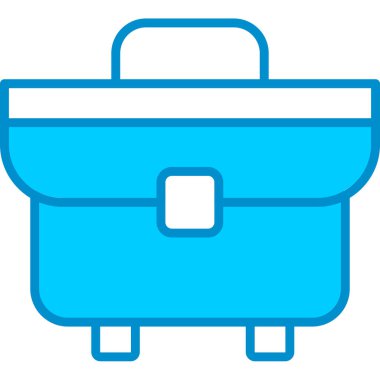 Web kullanımı için bavul Basit Vektör Simgesi