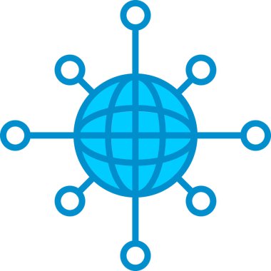 Web kullanımı için Bağlantı Basit Vektör Simgesi