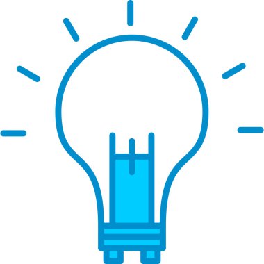 Web kullanımı için Fikir Basit Vektör Simgesi