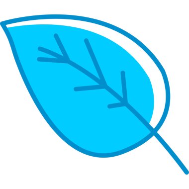 Web kullanımı için Yaprak Basit Vektör Simgesi