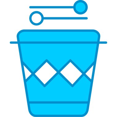 Web Kullanımı için Davul Basit Vektör Simgesi