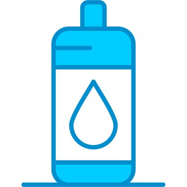 Web kullanımı için Su Şişesi Basit Vektör Simgesi