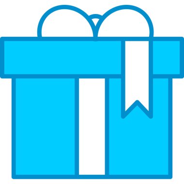 Web kullanımı için Hediye Kutusu Basit Vektör Simgesi