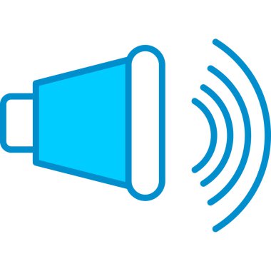 Web kullanımı için Sözcü Basit Vektör Simgesi