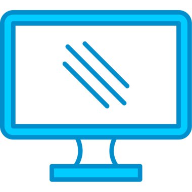 Web Kullanımı için Lcd Basit Vektör Simgesi