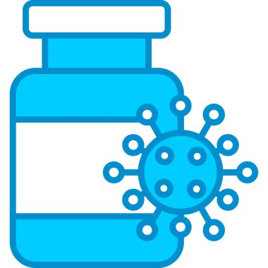 Web kullanımı için Aşı Basit Vektör Simgesi