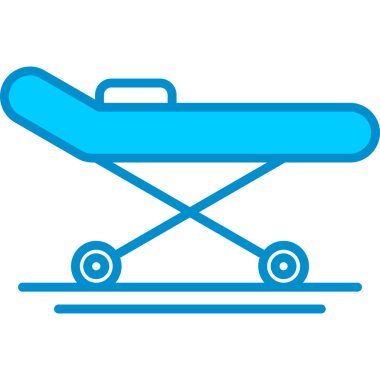 Web kullanımı için Sedye Basit Vektör Simgesi