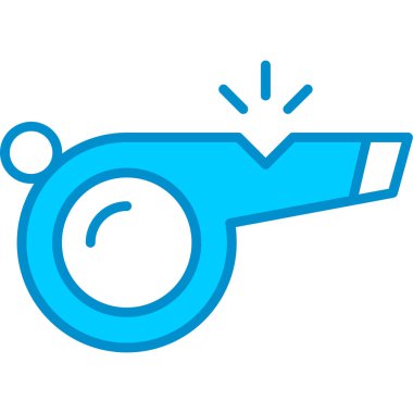 Web Kullanımı için Basit Vektör Simgesi Islık