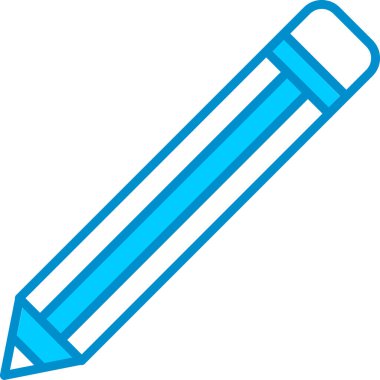 Web Kullanımı için Basit Kalem Vektörü Simgesi