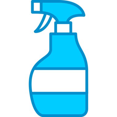 Web kullanımı için Temizleme Spreyi Basit Vektör Simgesi