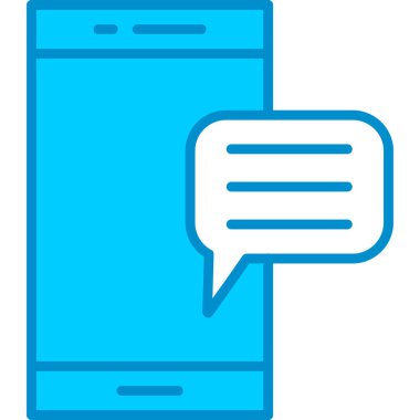 Web kullanımı için Basit Vektör Simgesi Telefon Postası