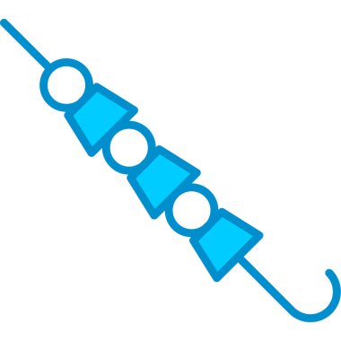 Web kullanımı için Şiş Basit Vektör Simgesi