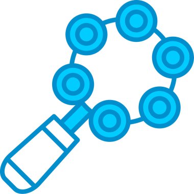 Web kullanımı için Basit Vektör Simgesini Çıngırakla