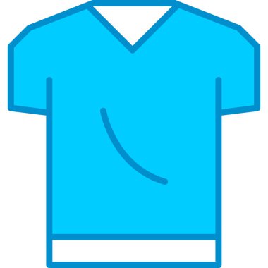 Web Kullanımı için Tişört Basit Vektör Simgesi