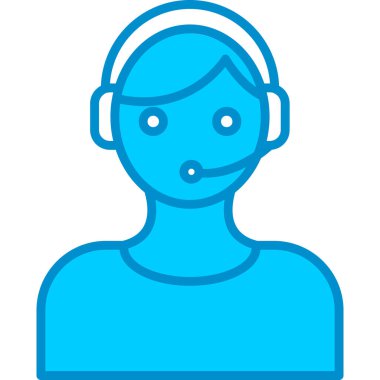 Web kullanımı için Operatör Basit Vektör Simgesi