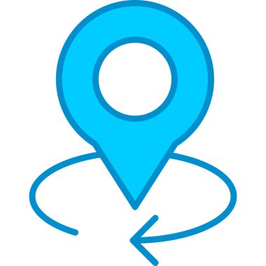 Web kullanımı için Basit Vektör Simgesini Döndür