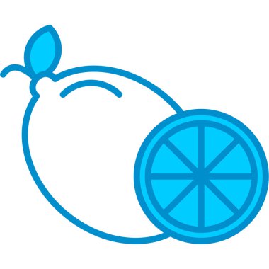 Web Kullanımı için Limon Basit Vektör Simgesi