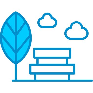 Web kullanımı için Park Basit Vektör Simgesi