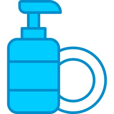 Web kullanımı için Tabak Sabunu Basit Vektör Simgesi