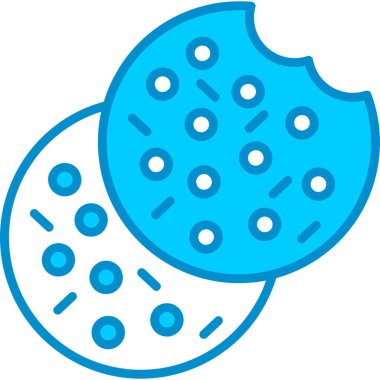Web Kullanımı için Çerez Basit Vektör Simgesi