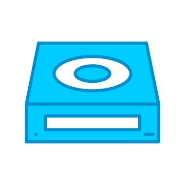 Web Kullanımı için CD Odası Basit Vektör Simgesi