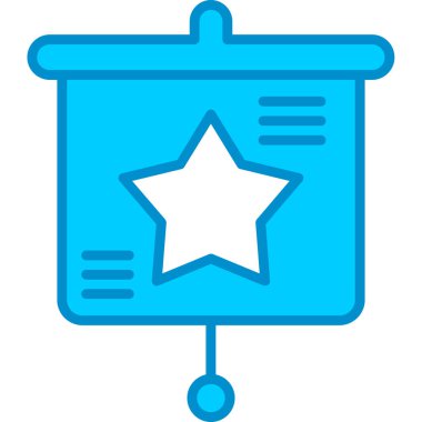 Web kullanımı için Eğitim Sunumu Basit Vektör Simgesi