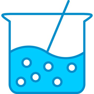 Web kullanımı için Beaker Basit Vektör Simgesi