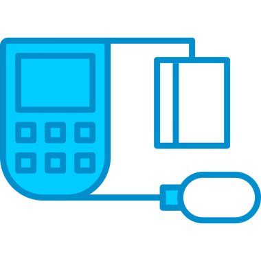 Web kullanımı için Sphygmomanometer Basit Vektör Simgesi