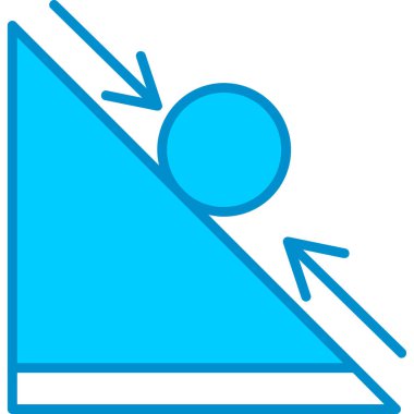 Web Kullanımı için Basit Vektör Simgesi Yuvarlanıyor