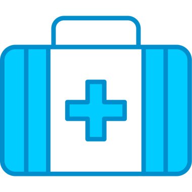 Web kullanımı için İlk Yardım Çantası Basit Vektör Simgesi