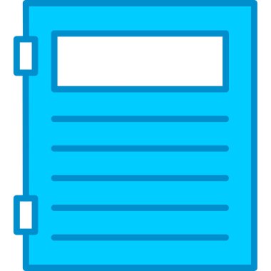 Web kullanımı için Kitap Basit Vektör Simgesi Değil