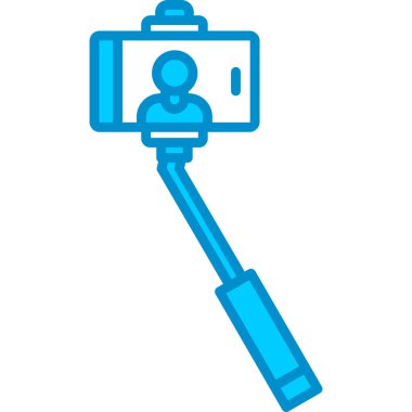 Web Kullanımı için Selfie Basit Vektör Simgesi