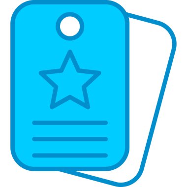 Ordu Köpek Etiketi Web Kullanımı için Basit Vektör Simgesi