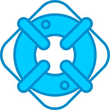 Web kullanımı için Lifebuoy Basit Vektör Simgesi