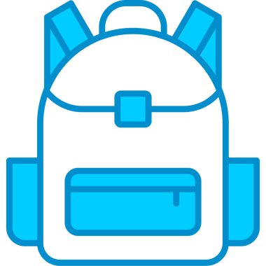 Web kullanımı için Okul Çantası Basit Vektör Simgesi