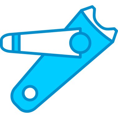 Web kullanımı için Tırnak Kırpıcı Basit Vektör Simgesi