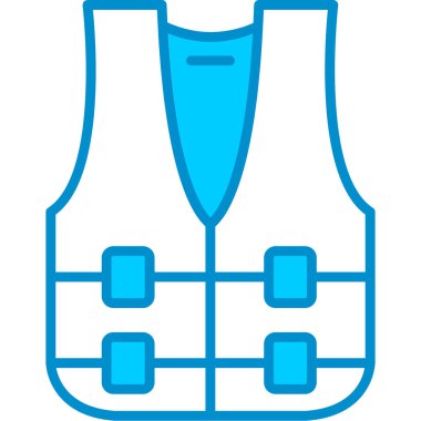 Web kullanımı için Yaşam Yeleği Basit Vektör Simgesi