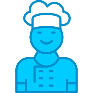 Web Kullanımı için Şef Basit Vektör Simgesi