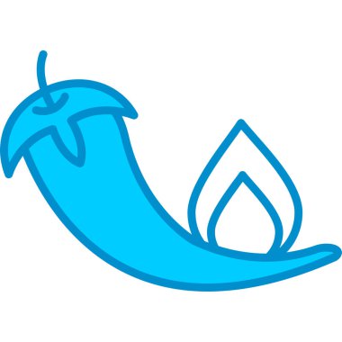 Web kullanımı için Pepper Basit Vektör Simgesi